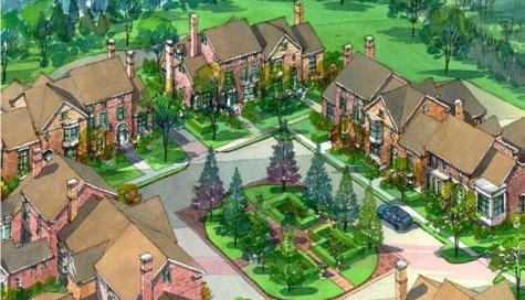 37 unit luxury townhome development in Bucks County, Pennsylvania